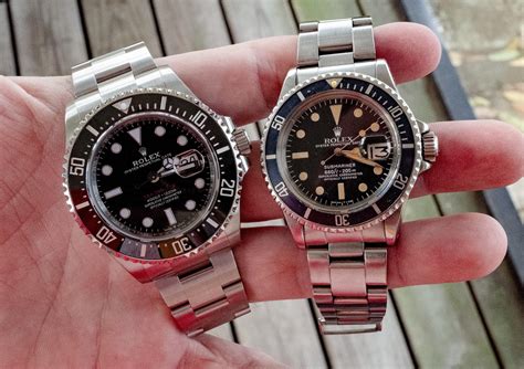 Submariner vs Sea Dweller 4000 